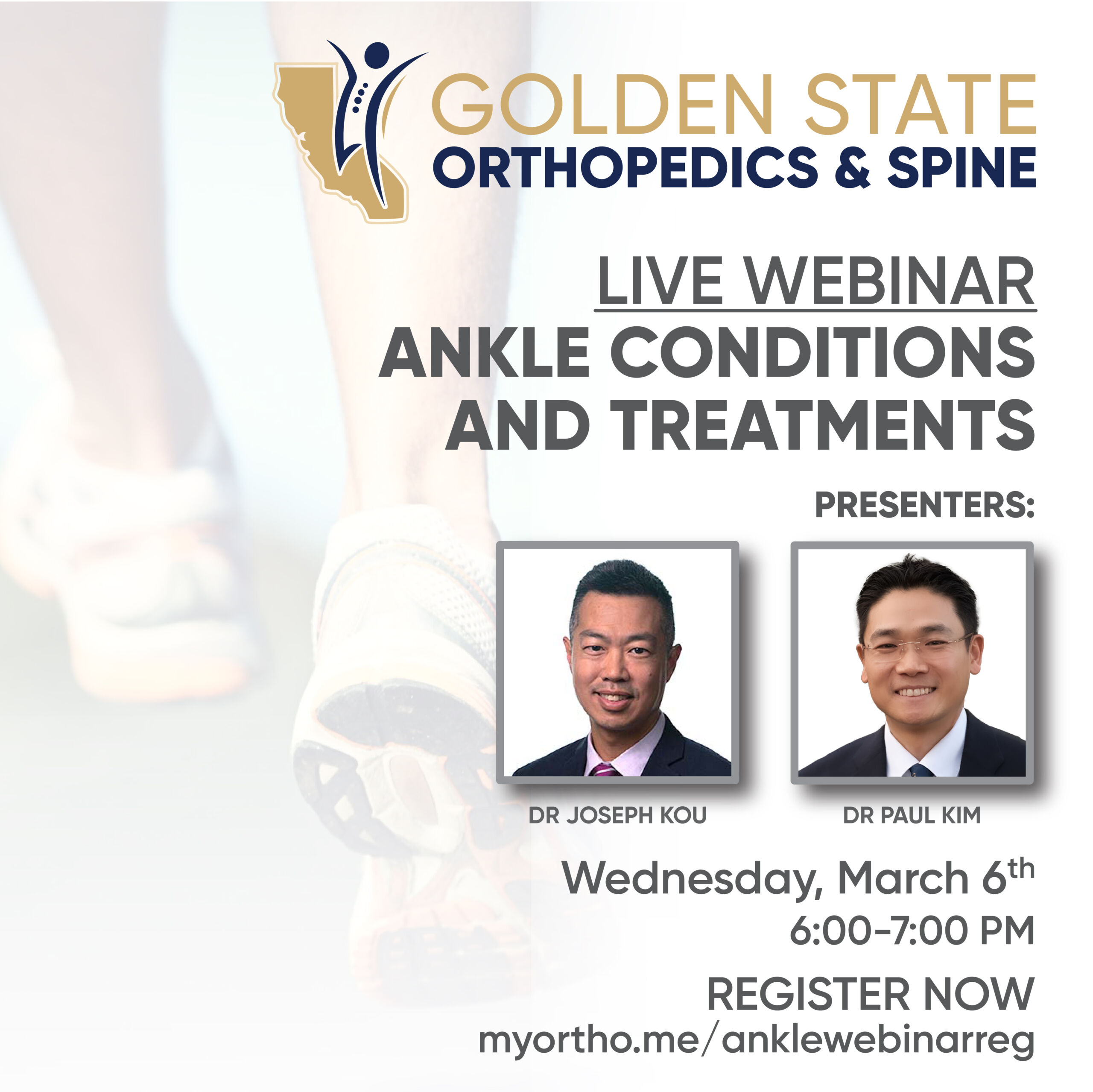 Ankle Conditions And Treatments Golden State Orthopedics And Spine 8174